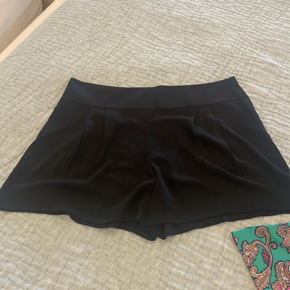 Two pairs of shorts from the loft - high waisted, flowy, size 14